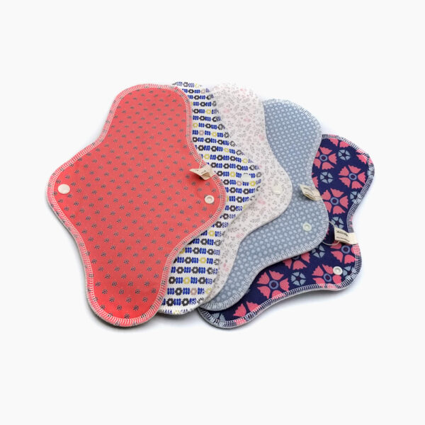 protege_culotte_multicolor Serviette hygiénique nuit – Image 1