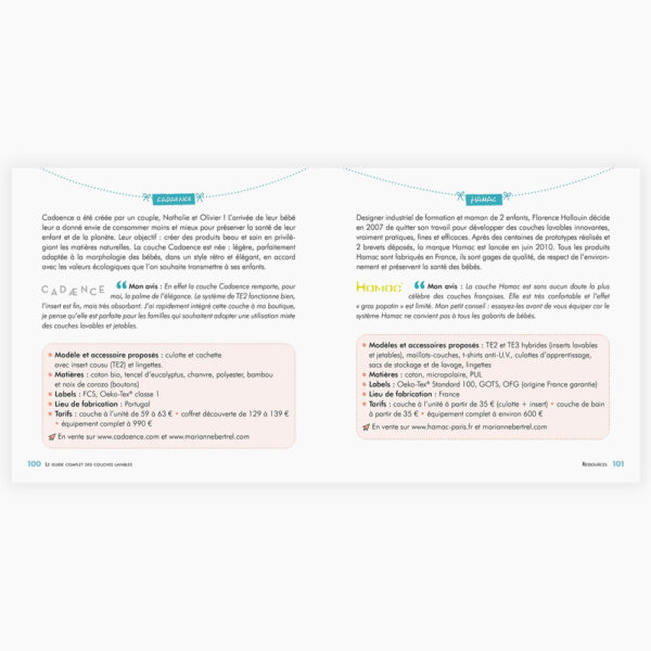 Guide des couches lavables